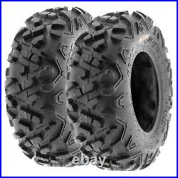 Set 4 SunF Power. II ATV UTV Go-Kart Tires 145/70-6 Front & 19x7-8 Rear 6 PR A051