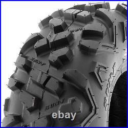 Set 4 SunF Power. II ATV UTV Go-Kart Tires 145/70-6 Front & 19x7-8 Rear 6 PR A051