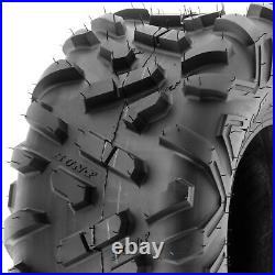 Set 4 SunF Power. II ATV UTV Go-Kart Tires 145/70-6 Front & 19x7-8 Rear 6 PR A051