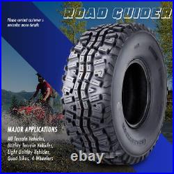 Set 4 UTV ATV Tires 23x11-10 23x11x10 6PR For 09-17 Kawasaki MULE 4000/4010