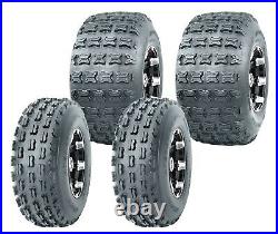 Set 4 WANDA ATV Tires 19x7x8 front & 18X9.5X8 rear 4PR