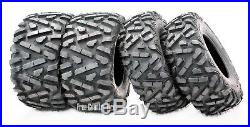 Set 4 WANDA ATV UTV Tires AT 26x9-12 & 26x11-12 All Terrain 6PR Bighorn Style