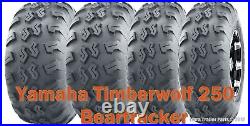 Set 4 WANDA UTV ATV Tires 22x7-10 & 22x10-10 Yamaha Timberwolf 250 Beartracker