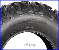 Set of 2, 25x8-12 ATV Tires, 6Ply 25x8x12 205/80-12 All Terrain UTV Front Tyres