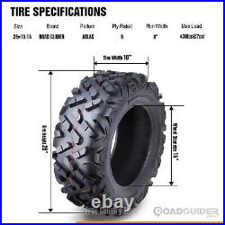 Set of 2 ATV UTV Tires 26x10-14 26x10x14 6PR