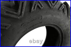 (Set of 2) Front Tires 29x9-14, 29x9R14 for Tusk Terrabite 1630210029 UTV Mud