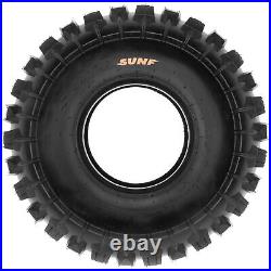 Set of 2 SunF 18x10.5-8 18x10.5x8 Sport-Racing ATV UTV Knobby Tires 6 PR A027