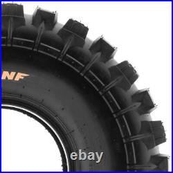 Set of 2, SunF 20x11-8 20x11x8 20-11-8 Quad ATV All Terrain AT Tires 6 Ply A027