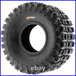 Set of 2, SunF 20x11-8 20x11x8 20-11-8 Quad ATV All Terrain AT Tires 6 Ply A027