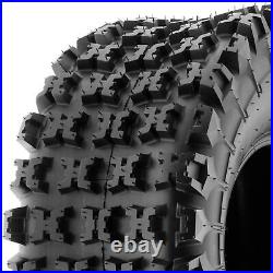 Set of 2 SunF 20x11-8 20x11x8 Sport ATV UTV Knobby Tires All Terrain 6 PR A027