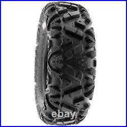 Set of 2 SunF 23x8-11 23x8x11 ATV UTV Tires Off Road 6 PR Tubeless POWER. I A033