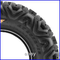 Set of 2, SunF 25x8-11 25x8x11 6PR ATV UTV SxS All Terrain AT Tires A033 25-8-11