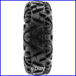 Set of 2, SunF 25x8-11 25x8x11 6PR ATV UTV SxS All Terrain AT Tires A033 25-8-11