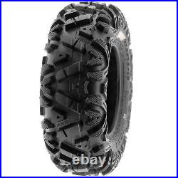 Set of 2, SunF 25x8-11 25x8x11 6PR ATV UTV SxS All Terrain AT Tires A033 25-8-11