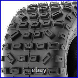 Set of 2 SunF A035 18x10-8 18x10x8 Sport ATV UTV Knobby Tires 6 PR Tubeless
