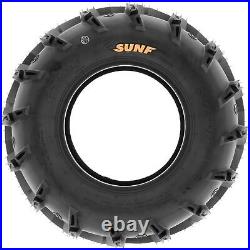 Set of 2, SunF ATV/UTV Tires 26x11-12 26x11x12 26-11-12 6PR M/T Mud Tires A050