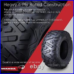 Set of 2 WANDA ATV UTV tires 23x11-10 23X11X10 6PR bighorn Style