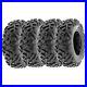 Set of 4, 18×7-7 18x7x7 ATV UTV Tubeless 6 Ply Tires for 7 Rims SunF A051