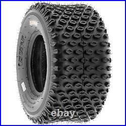 Set of 4, 19x7-8 & 18x9.5-8 Replacement ATV UTV 6 Ply Tires A012 by SunF