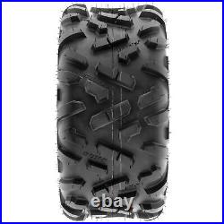 Set of 4, 19x7-8 & 18x9.5-8 Replacement ATV UTV Tires 6 Ply A051 by SunF