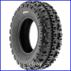 Set of 4, 21x7-10 & 20x10-9 Replacement ATV All Trail 6 Ply Tires A027 by SunF