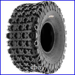 Set of 4, 21x7-10 & 20x10-9 Replacement ATV All Trail 6 Ply Tires A027 by SunF