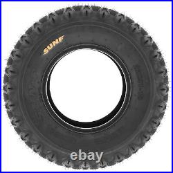 Set of 4, 21x7-10 & 22x11-10 Replacement ATV UTV Tires 4 Ply G003 by SunF