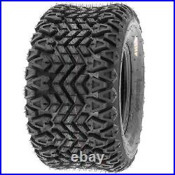 Set of 4, 21x7-10 & 22x11-10 Replacement ATV UTV Tires 4 Ply G003 by SunF