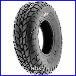 Set of 4, 22x7-10 & 20x10-9 Replacement ATV UTV 6 Ply Tires A021 by SunF