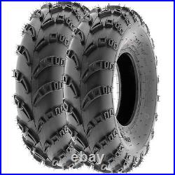 Set of 4, 23x7-10 & 22x10-10 Replacement ATV UTV 6 Ply Tires A028 by SunF