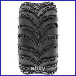 Set of 4, 23x7-10 & 22x10-10 Replacement ATV UTV 6 Ply Tires A028 by SunF