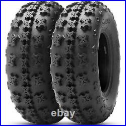 Set of 4 ATV Tires 22x7-10 20x11-10 Replacement Front Rear 22x7x10 20x11x10 Tire