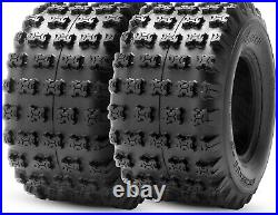 Set of 4 ATV Tires 22x7-10 20x11-10 Replacement Front Rear 22x7x10 20x11x10 Tire