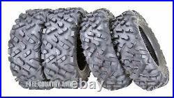Set of 4 ATV UTV Tires 26x8-14 26x8x14 Front & 26x10-14 26x10x14 Rear 6PR