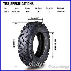 Set of 4 ATV UTV Tires 26x8-14 26x8x14 Front and Rear 6PR