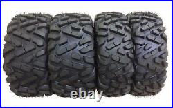 Set of 4 New ATV Radial Tires 26x9R12 Front & 26x11R12 Rear /6PR P350 -10179/180
