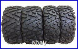 Set of 4 New ATV Tires AT 27x10-12 Front & 27x12-12 Rear /6PR P350 10172/10175