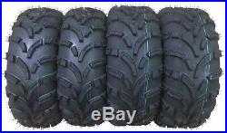Set of 4 New ATV UTV Tires 25x10-12 Front 25x11-12 Rear 6PR 10244 10253 P373 Mud