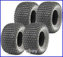 Set of 4 New WANDA ATV Tires 22X11-10 22x11x10 Dimple Knobby 4PR 10030