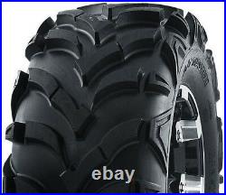 Set of 4 New WANDA ATV Tires 24x8-12 Front and 24x10-11 Rear 6PR Deep Tread Mud