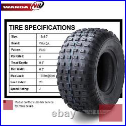 Set of 4 Sport ATV tires 16x8-7 16x8.00-7 16X8X7 16X8.00X7 16-8-7 16-8.00-7 4PR