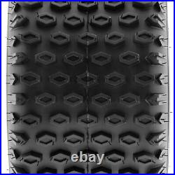 Set of 4 SunF 18x9.5-8 18x9.5x8 Sport ATV UTV Knobby Tires 6 Ply Tubeless A012