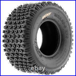 Set of 4 SunF 18x9.5-8 18x9.5x8 Sport ATV UTV Knobby Tires 6 Ply Tubeless A012