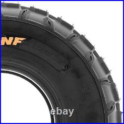 Set of 4, SunF 19x7-8 19x7x8 Sport ATV UTV Tires 6PR GNCC Racing Tubeless A015