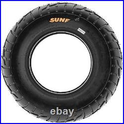 Set of 4 SunF 20x7-8 20x7x8 20 Quad ATV UTV Tires 6 Ply All Terrain A021 20-7-8