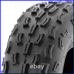 Set of 4 SunF 20x7-8 20x7x8 Sport ATV UTV Tires All Terrain Tubeless 4 PR A029