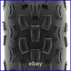 Set of 4 SunF 20x7-8 20x7x8 Sport ATV UTV Tires All Terrain Tubeless 4 PR A029