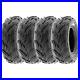 Set of 4 SunF 21×7-10 21x7x10 ATV UTV Trail & Track Tires Tubeless 6 PR A004