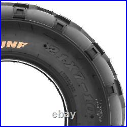 Set of 4 SunF 21x7-10 21x7x10 ATV UTV Trail & Track Tires Tubeless 6 PR A004