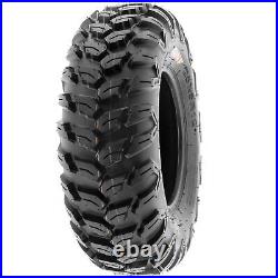 Set of 4, SunF 25x8R12 25x8-12 25x8x12 ATV UTV SxS All Trail AT Tires 6 Ply A043